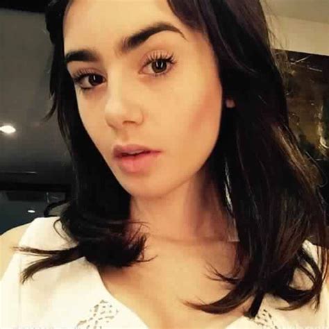 14 Sensational Pictures Of Lily Collins With No Makeup Styles At Life