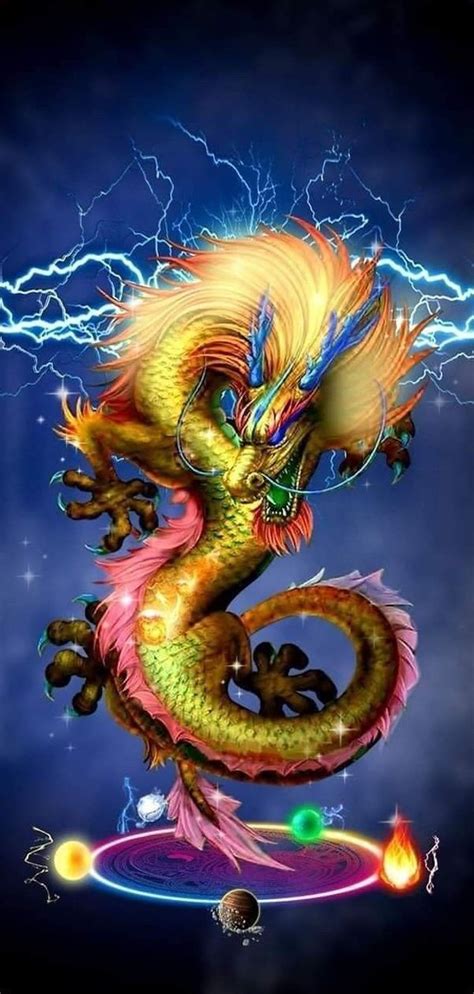 Magic Chinese Dragon Magic Chinese Dragon Chinesischer Dragon