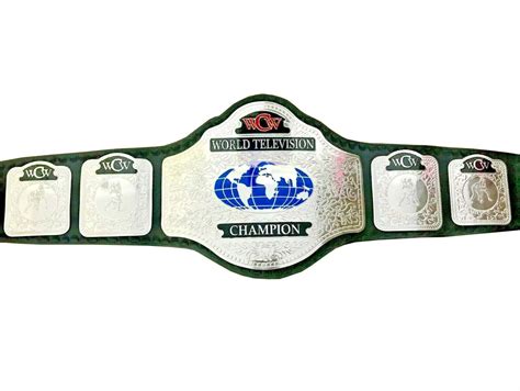 Wcw World Television Wrestling Championship Belt Adult Size