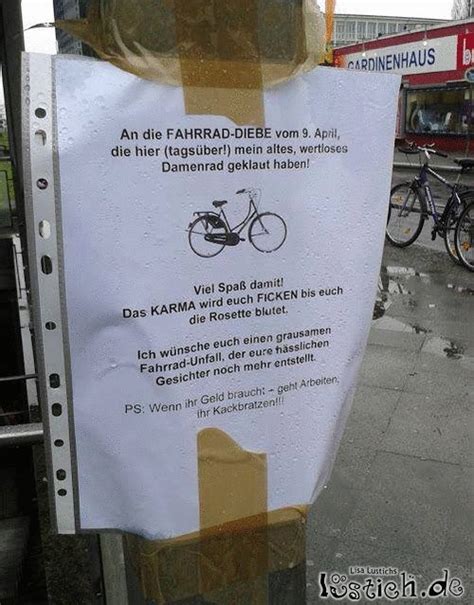 Fahrrad Geklaut Bild Lustich De