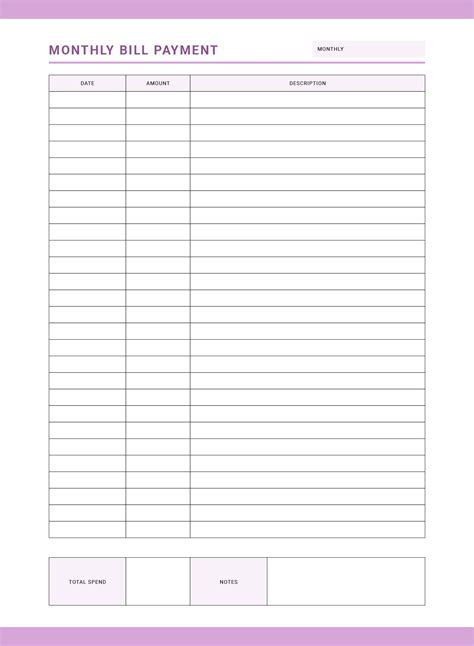 Best Free Printable Bills Tracker Printablee Com Christmas List