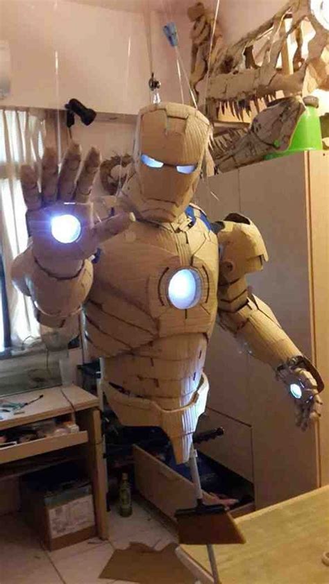 How To Make An Iron Man Suit Do It Yourself Fun Ideas Cardboard