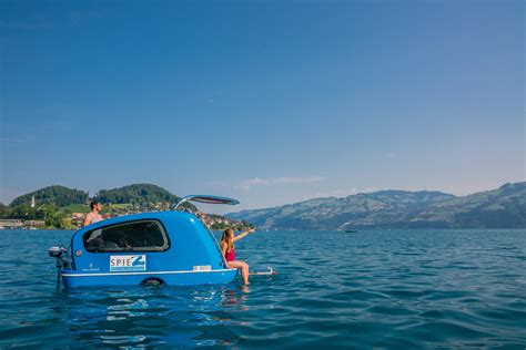 Boat hire on Lake Thun