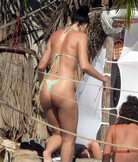 Dua Lipa Flaunts Her Sexy Butt On Vacation In Tulum Photos