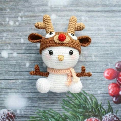 Pin De Creaciones Abifomy En Amigurimis Ideas Amigurumi Navideño