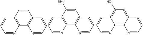 Molecular Structure Of 110 Phenanthroline Download Scientific