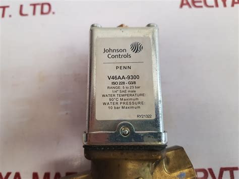Johnson Controls Penn V46aa 9300 Water Regulator Valve Aeliya Marine