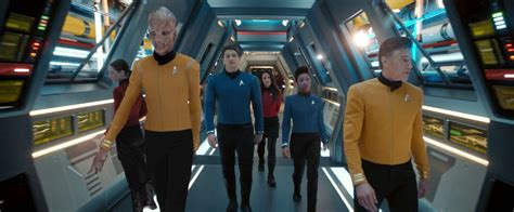 The Discovery Crew In Enterprise Uniforms Startrek