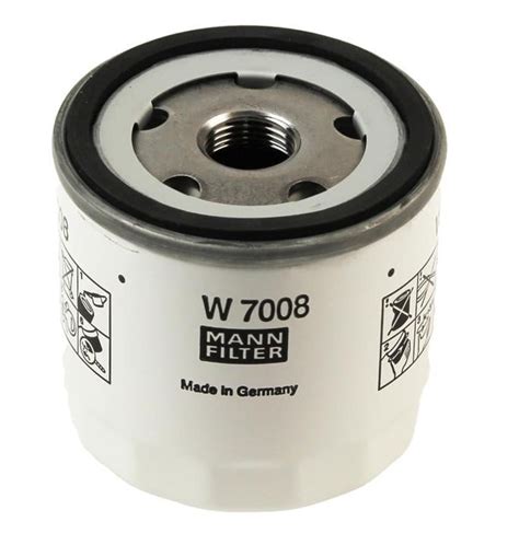 W7008 Mann Filter Фильтр масляный W 7008 купить цена Existua