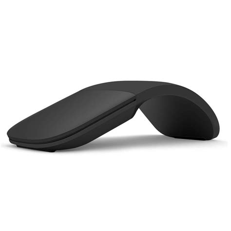 Wireless Foldable Arc Mouse Folding Bluetooth Touch Mice For Microsoft