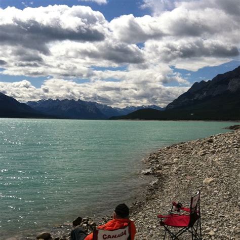 Camping And Writing At Abraham Lake David Thompson Resort Ab