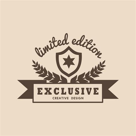 Exclusive limited edition badge vector - Download Free Vectors, Clipart ...