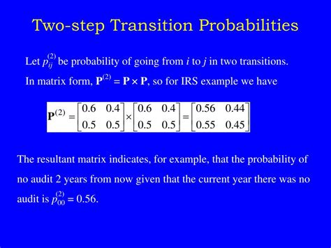 Ppt Lecture Discrete Time Markov Chains Powerpoint Presentation Id