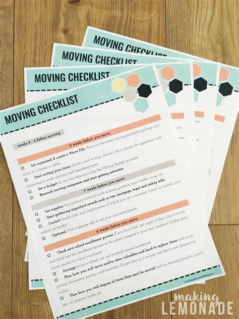 Ultimate Collection Of Moving Printables Free Printable Moving Binder