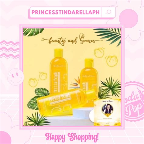 Mg Pretty Peach Feminine Wash By Beauty And Graces Authentic Shopee