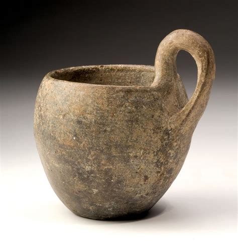 Ancient Villanovan Blackware Pottery Cup Antiquities Pottery Cups