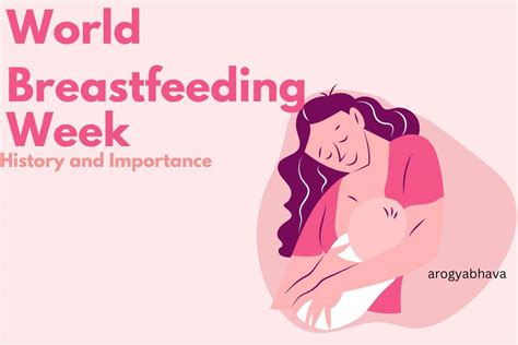 World Breastfeeding Week History And Importance Arogyabhava