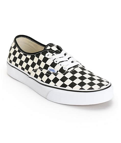 Vans Authentic Checkerboard Shoes At Zumiez Pdp