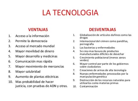 Ventajas Y Desventajas Del Uso De La Tecnologia En Las Empresas Hot