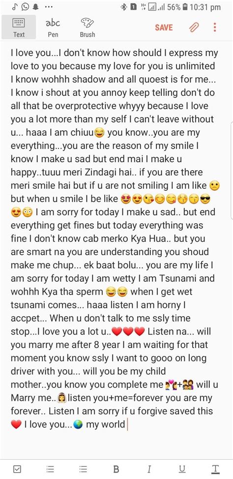 Here is also another cut paragraph to send to your boyfriend that will melt his heart, its long though, but he will melt before he reads this long paragraphs for him to the end: Pin by Harsh malhotra on I am sorry for today | Birthday ...