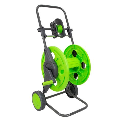 Buy Hylan Garden Water Hose Reel Cart With Hose Guide And Hand Crank Portable 2 Wheel Watering
