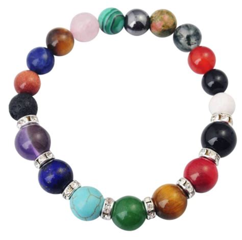Natural Healing Stone Bracelets Will Help Ease Aliments And Etsy