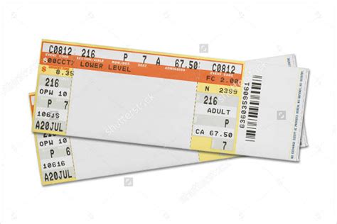 ticket templates