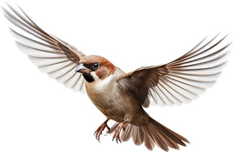 Ai Generated Flying Sparrow Png 35594531 Png