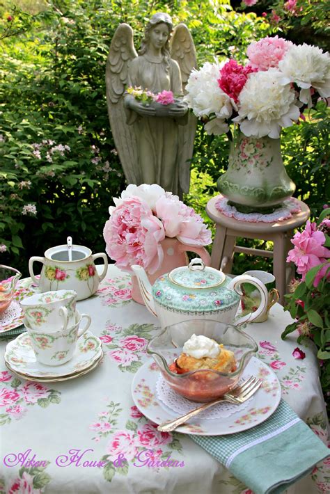 Aiken House And Gardens Rose Garden Tea