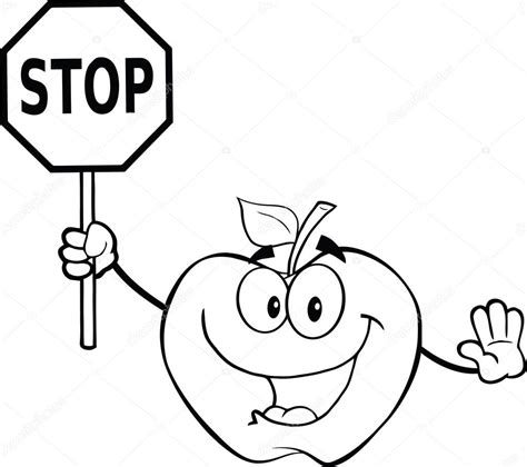 Stop sign shape coloring page. Octagon Stop Sign Coloring Page Coloring Pages