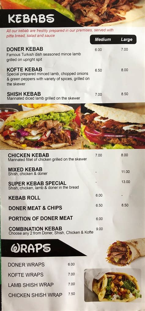 Super Kebab House Cambridges Full Menu Online