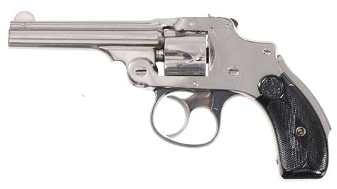 Smith And Wesson 32 Safety Hammerless Revolver 32 Sandw Rock Island Auction