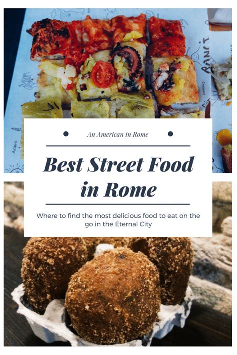 Go top off your day as well as your drink and enjoy yourself at a roman aperitivo. Best Street Food in Rome - An American in Rome