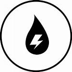 Icon Water Electricity Onlinewebfonts Svg
