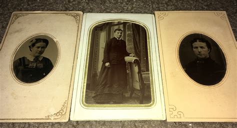 lot of 13 antique victorian period tintype photographs original civil war era tin types 1860s