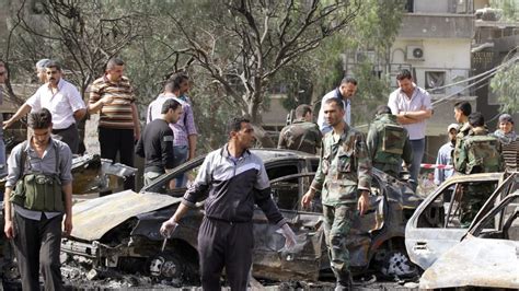 Twin Damascus Blasts Kill 55