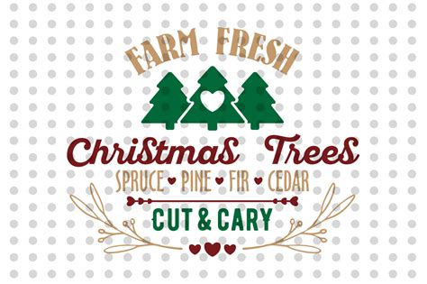 Farm Fresh Christmas Trees Sign By Craftartshop