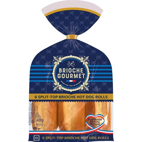 Brioche Gourmet Hot Dog Rolls 6 Pack Woolworths