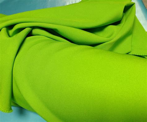 Key Lime Green Gabardine Tropical 62 Wide By The Yard Etsy