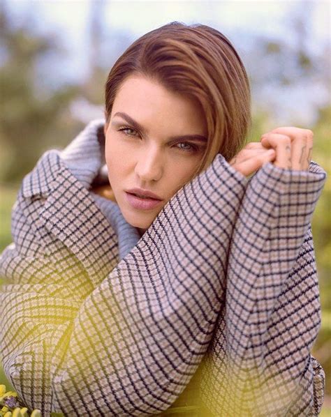 Ruby Rose Talks About What Makes Her Feel Most Beautiful Ruby Rose Ruby Rose Model Ruby Rose