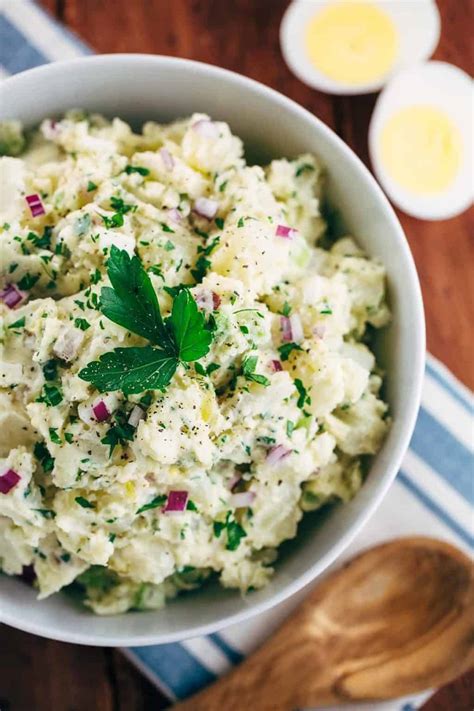 Healthy Potato Salad With Non Fat Yogurt Jessica Gavin