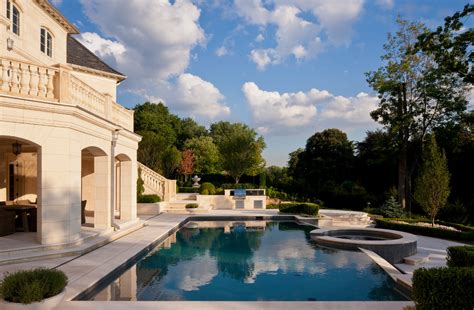 Newly Built Limestone Mansion In Alpine Nj Homes Of The Rich
