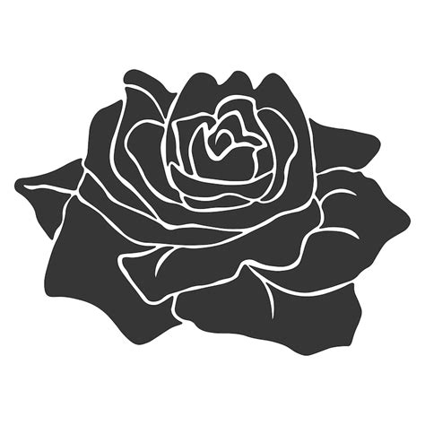 Rose Svg Png Dxf Cutting Files Cricut Funny Cute Svg Designs Etsy