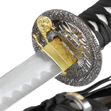 Epic Swords Katana Black Tiger Samuraischwert Deko Stumpf Mit