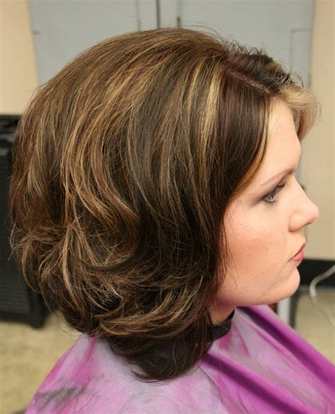 Long Layered Stacked Bob Haircut For Curly Wavy Hair Pretty Designs