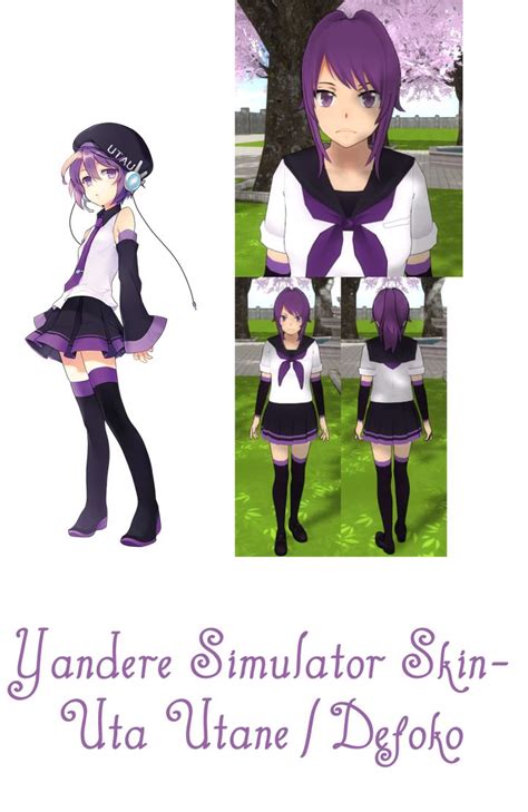 Yandere Simulator Purple Hair