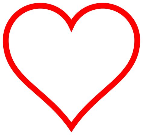 Corazón Rojo Simple Png Transparente Stickpng