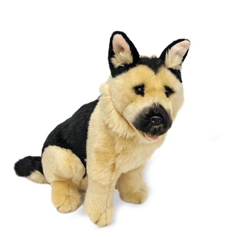 German Shepherd Dog Plush Toy Stuffed Animal 11 28cm New Sargeant
