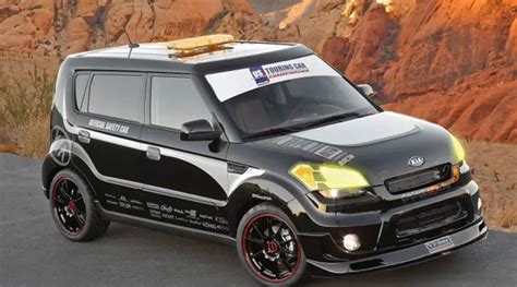 Kia Soul Customized As A Safety Car For Different Car Racing Events