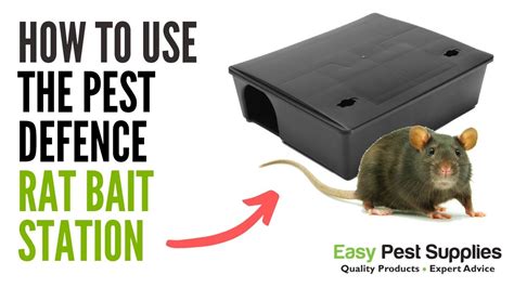 How To Use The Pest Defence Rat Bait Station Youtube